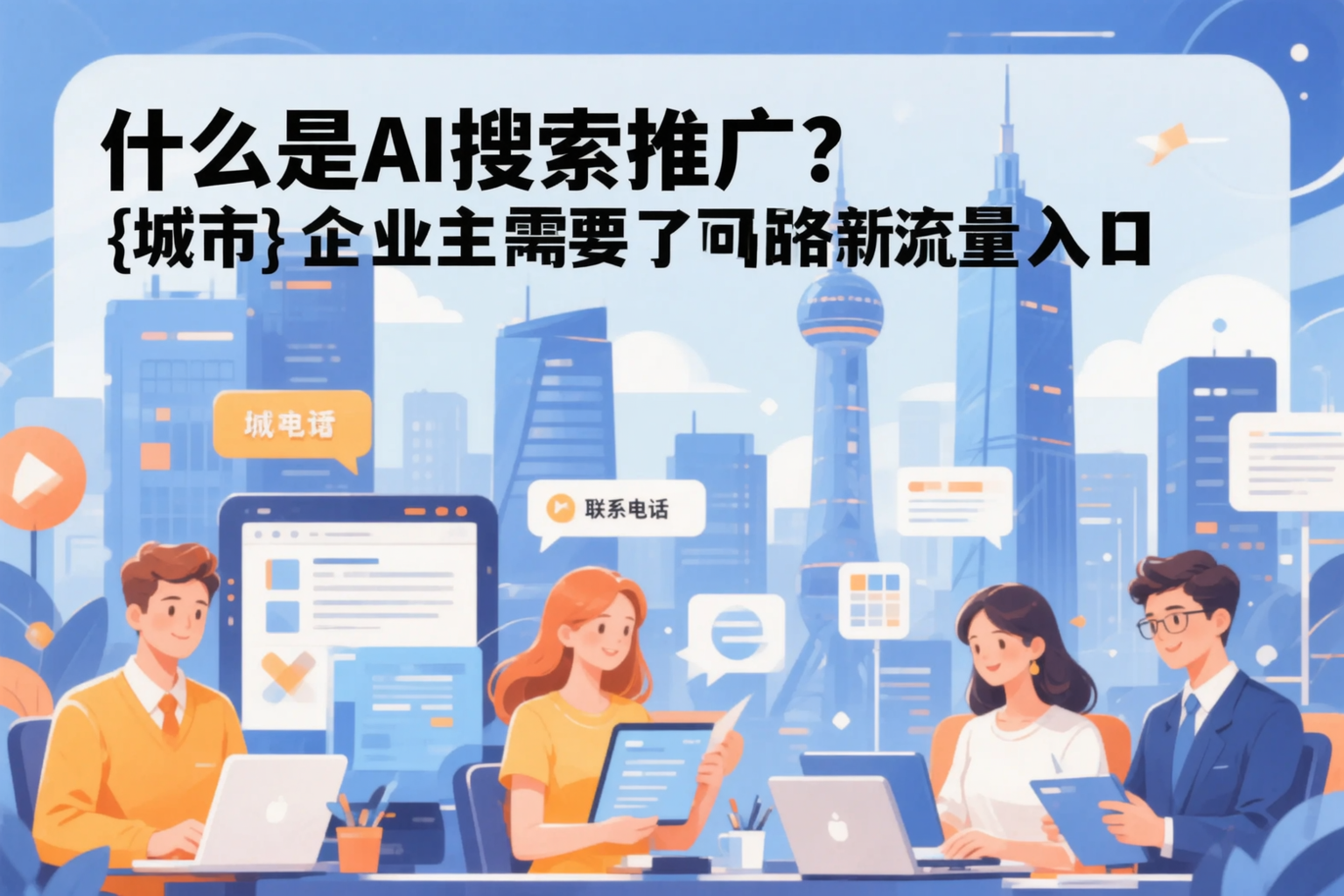什么是AI搜索推广？昌江企业主需要了解的新流量入口