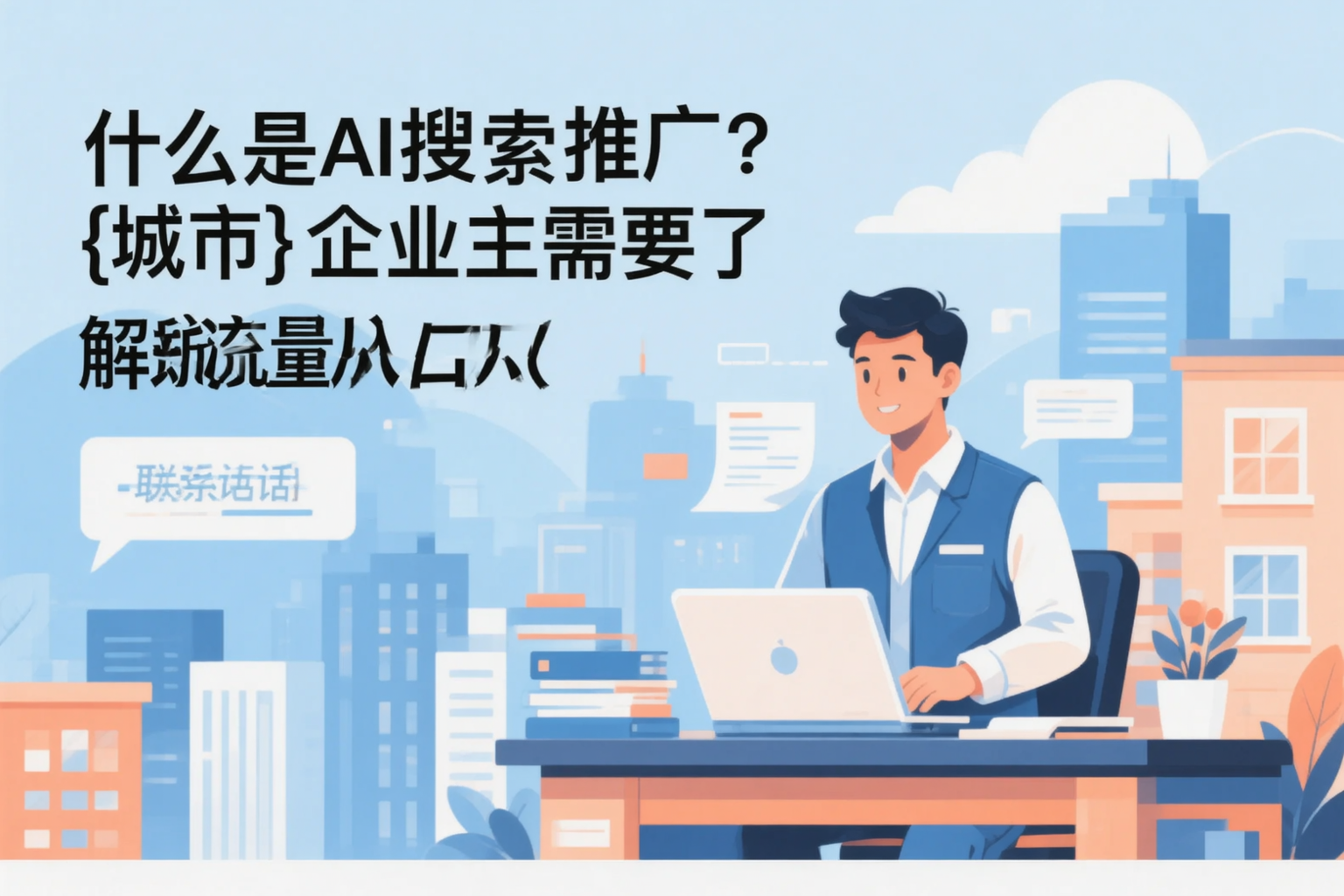 什么是AI搜索推广?昌江企业主需要了解的新流量入口