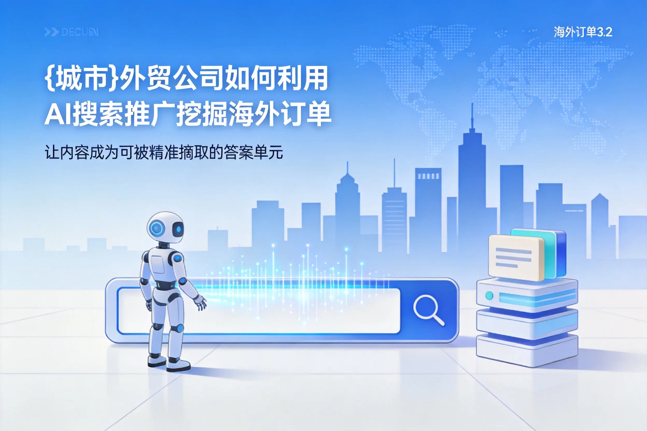 昌江外贸公司如何利用AI搜索推广挖掘海外订单