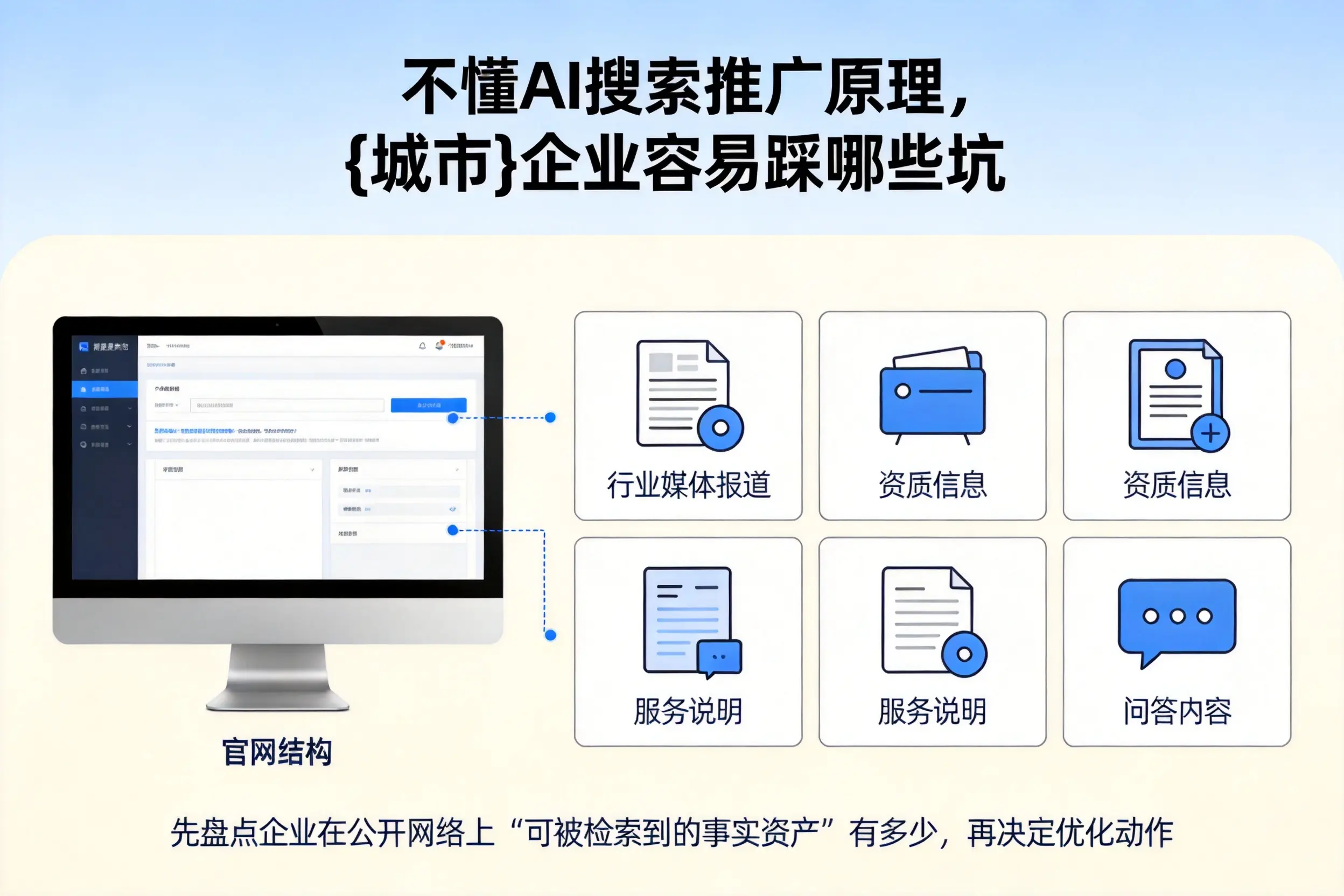 不懂AI搜索推广原理,昌江企业容易踩哪些坑