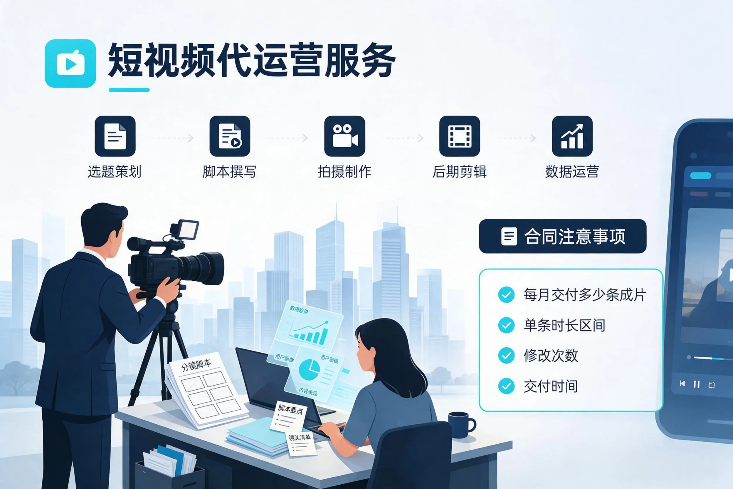 短视频代运营包含哪些服务？昌江企业常见问题科普